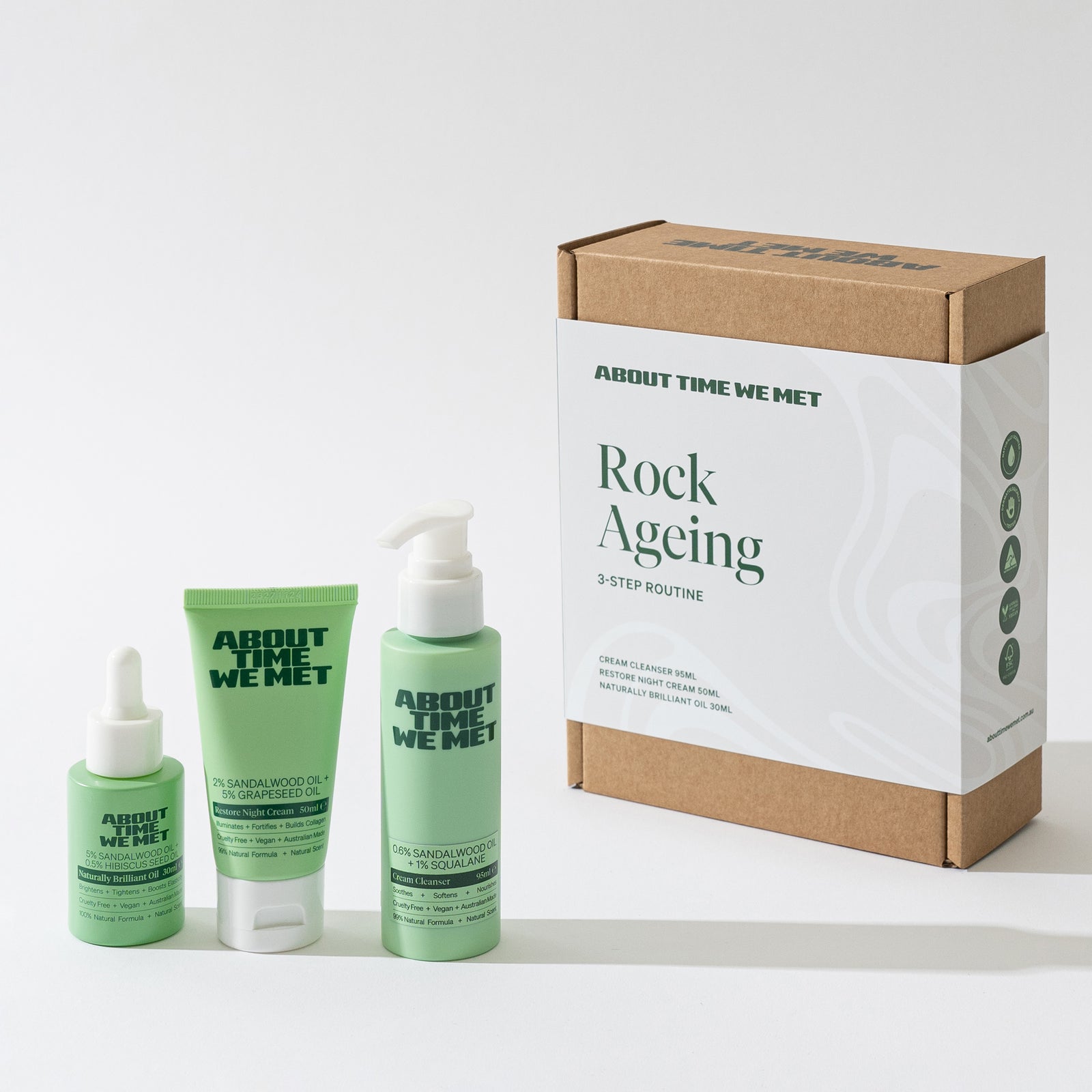 Defy ageing gracefully with rock ageing gift pack